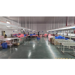 Triangle warning board assembly workshop